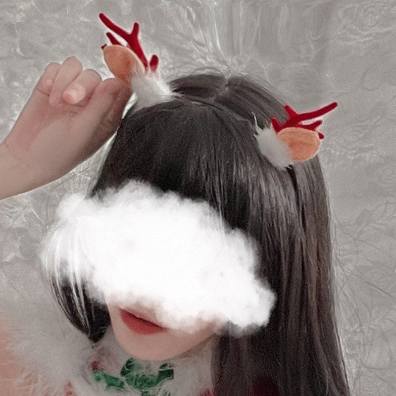 Elk Headband Christmas Cosplay Cute Girl Headband