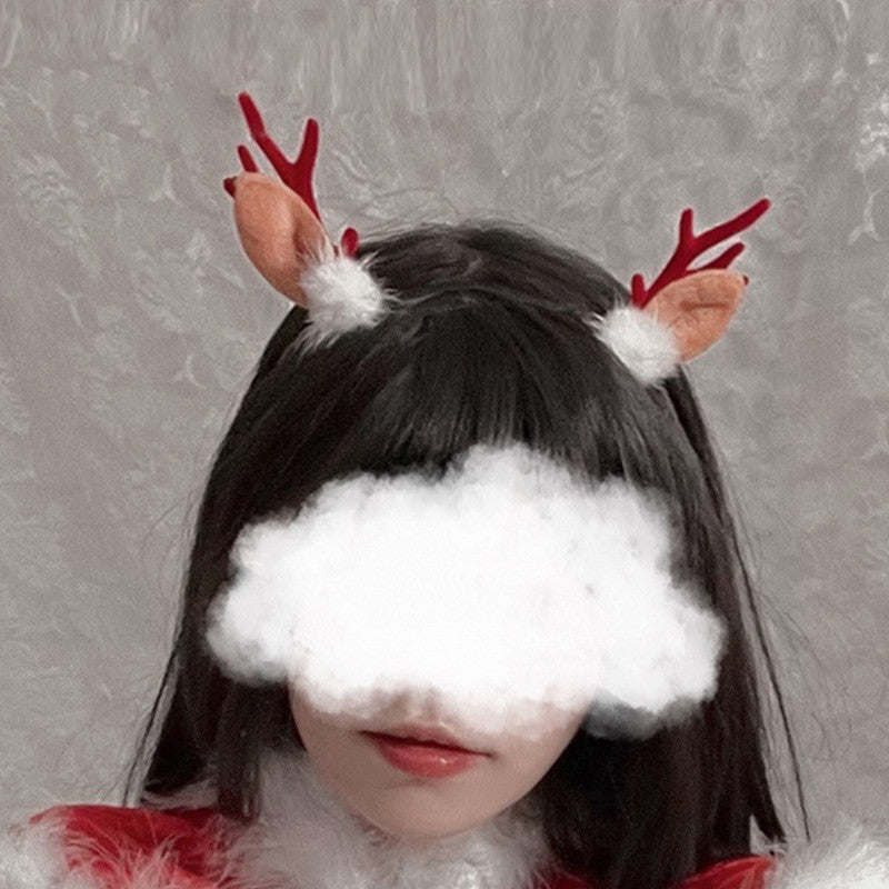 Elk Headband Christmas Cosplay Cute Girl Headband